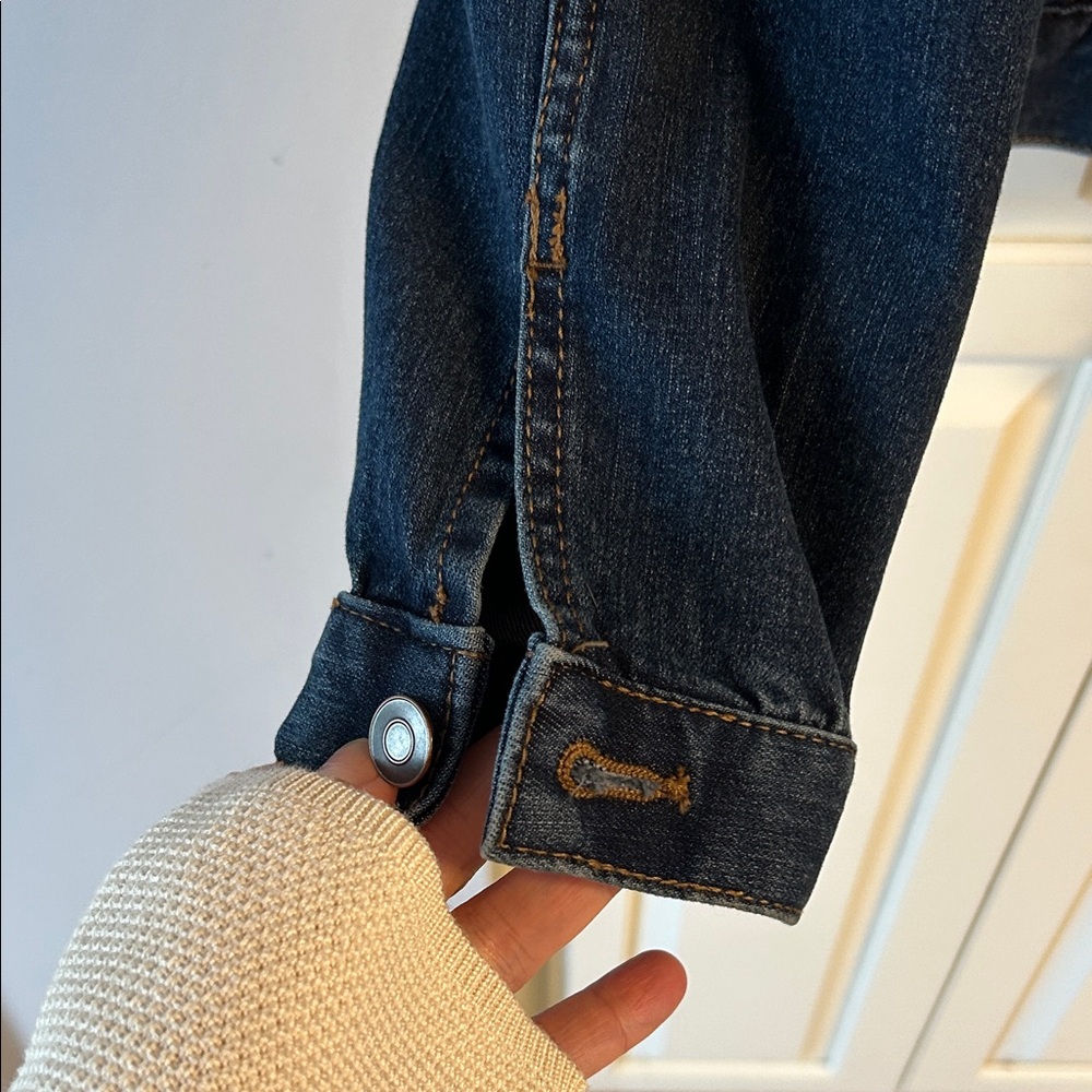 Time and Tru Classic Indigo Denim Jacket - Picture 3 of 5